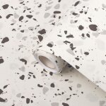Revtement adhsif sol terrazzo - 2m x 60cm - anti - drapant tanche