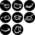 Sticker 8 designs pour la cuisine Sticker 8 designs pour la cuisine