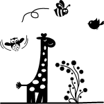 Sticker animaux divers