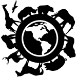 Sticker les animaux de la terre Sticker les animaux de la terre