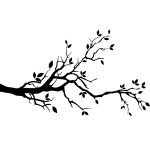 Sticker arbre en automne