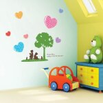 Sticker arbre et coeur