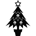 Sticker arbre de nol 6