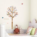 Sticker arbre et oiseaux Sticker arbre et oiseaux
