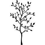 Sticker un arbre en printemps Sticker un arbre en printemps