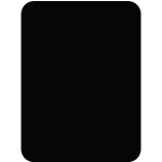 Stickers ardoise bords arrondis