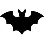 Sticker ardoise chauve - souris