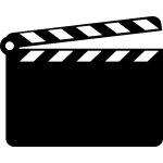 Sticker ardoise cinéma Sticker ardoise cinéma