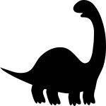 Sticker ardoise dino Sticker ardoise dino