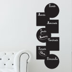 Sticker ardoise jours