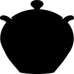 Sticker ardoise marmite