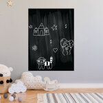 Sticker ardoise rectangle