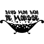 Sticker dans mon bain de mousse