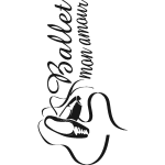 Sticker ballet mon amour