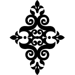 Sticker baroque carreau Sticker baroque carreau
