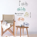 Sticker bicycles collection