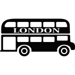 Sticker bus de londres 2
