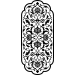 Sticker cadre floraux Sticker cadre floraux