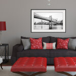 Sticker cadre photo pont de queensboro Sticker cadre photo pont de queensboro