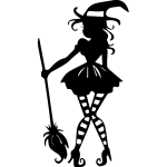 Sticker caricature sorcire
