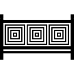 Sticker carrs concentriques