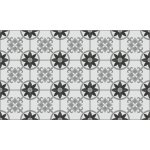Stickers carrelages sol agathina anti - drapant - 60x100 cm