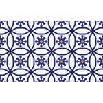 Stickers carrelages sol althea anti - drapant - 60x100 cm