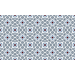 Stickers carrelages sol anathola anti - drapant - 60x100 cm
