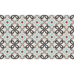 Stickers carrelages sol eliana anti - drapant - 60x100 cm