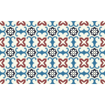 Stickers carrelages sol maha anti - drapant - 60x100 cm