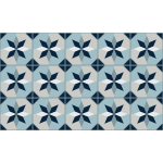 Stickers carrelages sol zinio anti - drapant - 60x100 cm