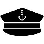 Sticker chapeau de marin