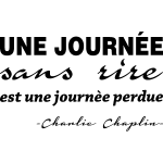 Sticker charlie chaplin journée sans rire Sticker charlie chaplin journée sans rire