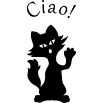 Sticker  ciao  chat