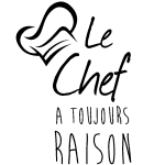 Sticker citation le chef a toujours raison