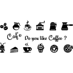 Sticker citation cuisine caf, do you like coffee?