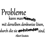 Sticker citation probleme kann man niemals Sticker citation probleme kann man niemals