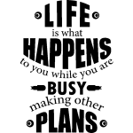 Sticker citation while you are busy making other plans