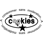 Sticker cuisine cookies  consommer sans moderation