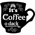 Sticker cuisine it's coffee o dack