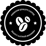 Sticker cuisine premium quality coffee