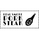 Sticker cuisine real smoke pork steak