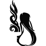 Sticker une dame nue sexy Sticker une dame nue sexy