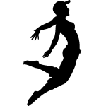 Sticker danseuse sportive
