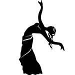 Sticker danseuse du ventre Sticker danseuse du ventre