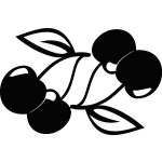 Sticker dco cerises