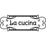 Sticker déco la cucina Sticker déco la cucina