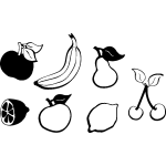 Sticker dco fruits et lgumes