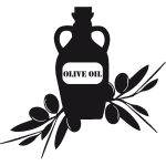 Sticker déco huile d'olive Sticker déco huile d'olive