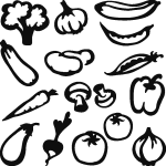 Sticker dco lgumes